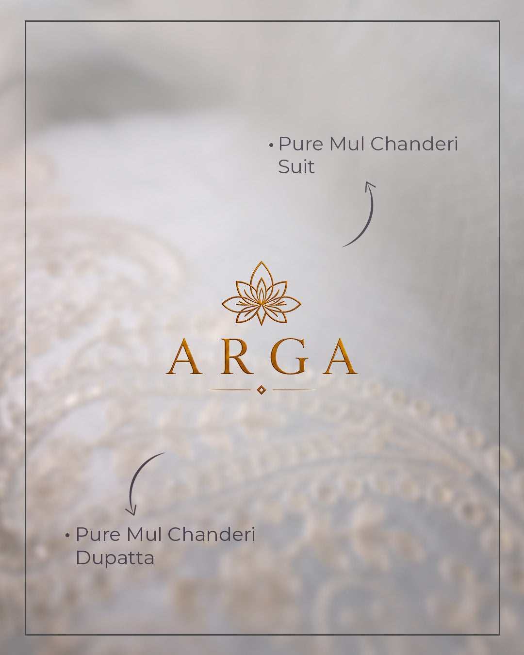 Noor-e-Sahar Pure Mul Chanderi Ensemble