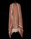 Meher Mocha Embroidered Ensemble