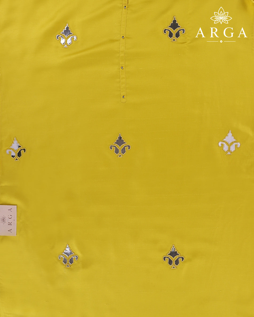 ARGA Vasanti Silk 3-Piece Unstitched Suit Set