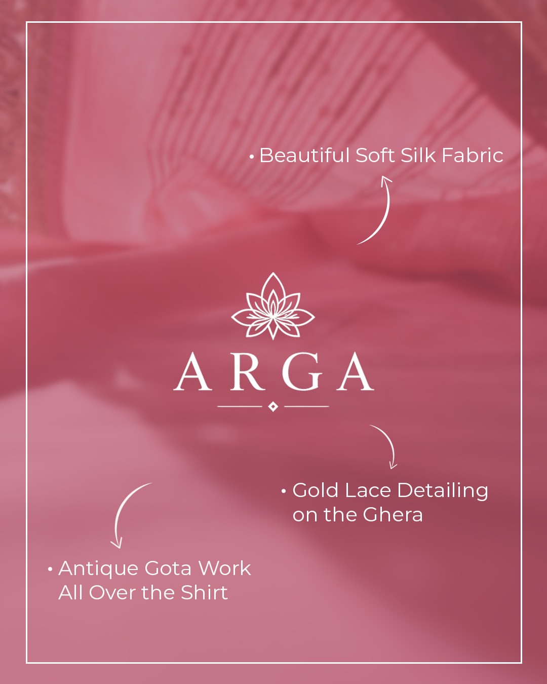 ARGA Rohini Soft Silk 3-Piece Unstitched Suit Set