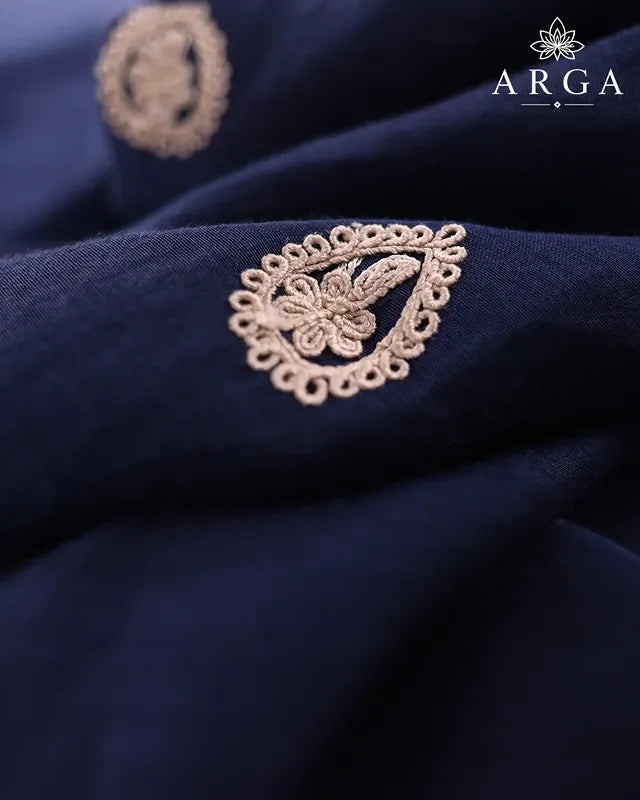 Neel Saaz Pure Mul Chanderi Ensemble
