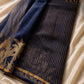 Neelvan Banarasi Kora Silk Saree