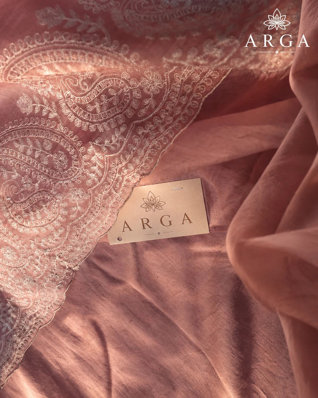 Rosé Mehr Pure Mul Cotton Ensemble