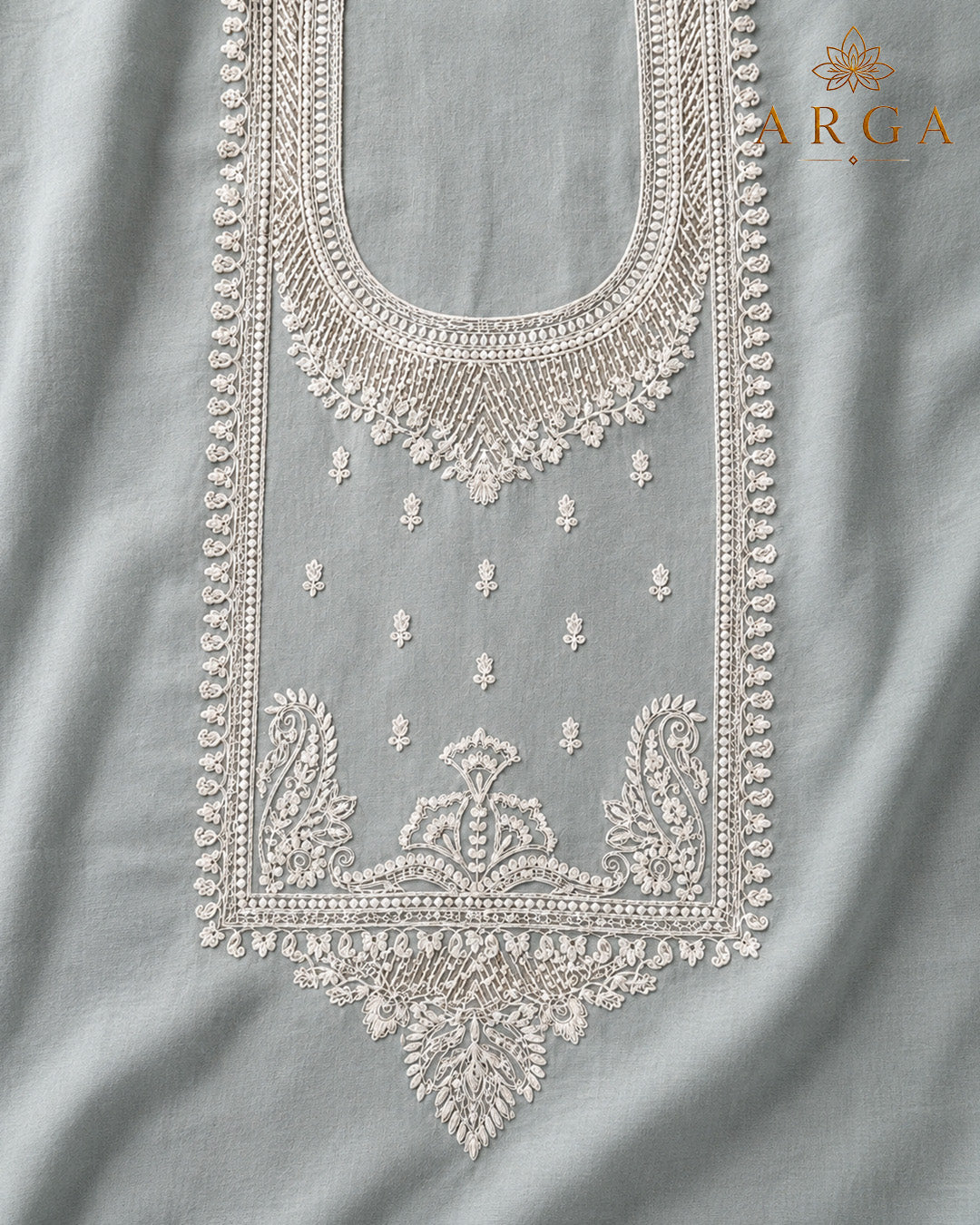 Noor-e-Sahar Pure Mul Chanderi Ensemble