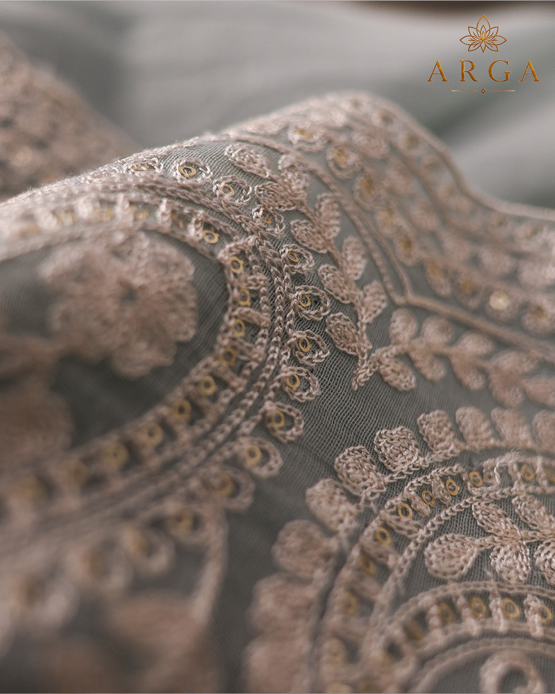 Noor-e-Sahar Pure Mul Chanderi Ensemble