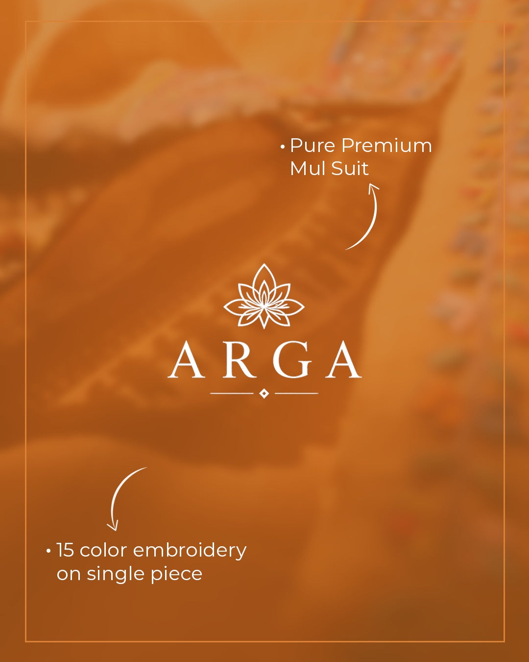 Kesari Rangrez Pure Premium Mul Ensemble